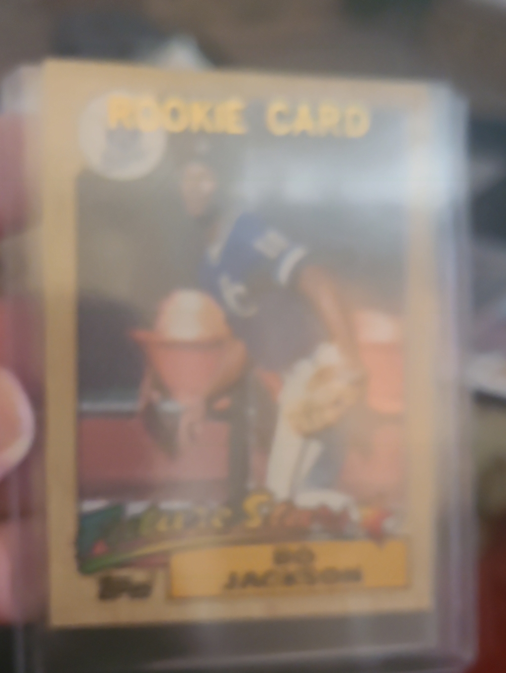 BO JACKSON ROOKIE CARD